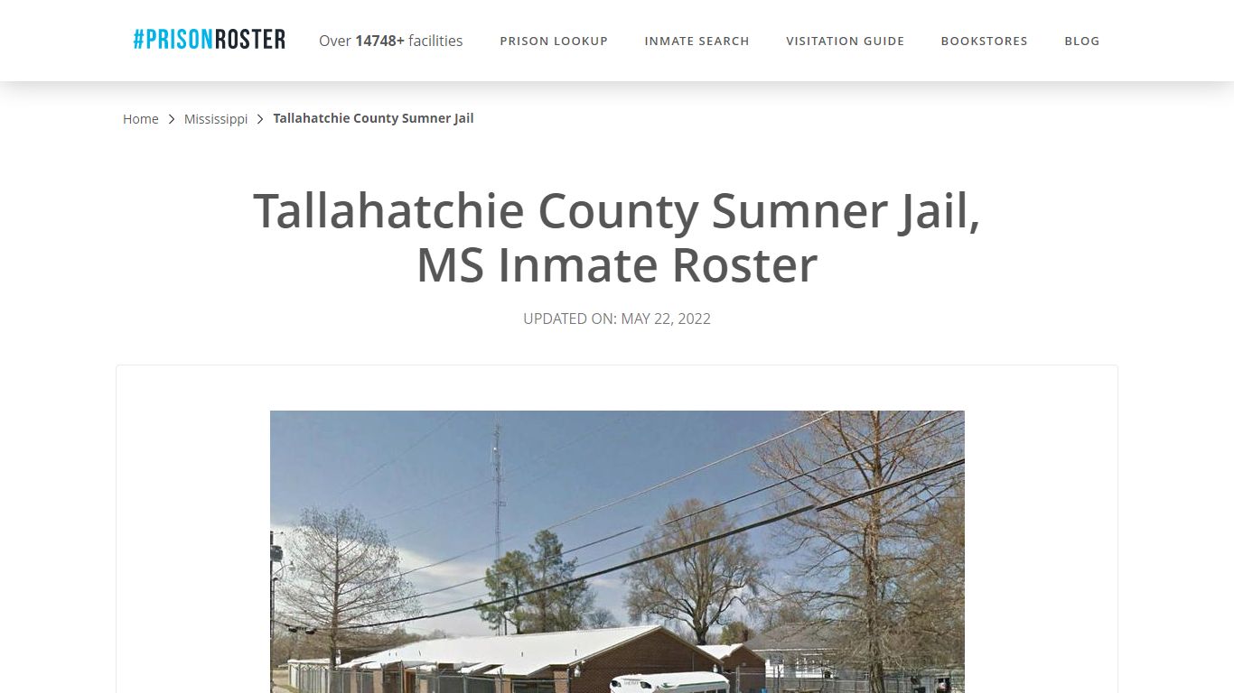 Tallahatchie County Sumner Jail, MS Inmate Roster